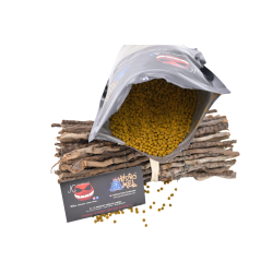 Pellet carpe à l'arôme scopex et au curcuma