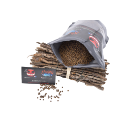 Pellet carpe carné à l'huile essentielle de poivre et poivre moulu